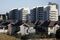 Morning Commuters And Residential Property In Tokyo's Suburbs As Recession Provides A Blow To Abe's Re-election