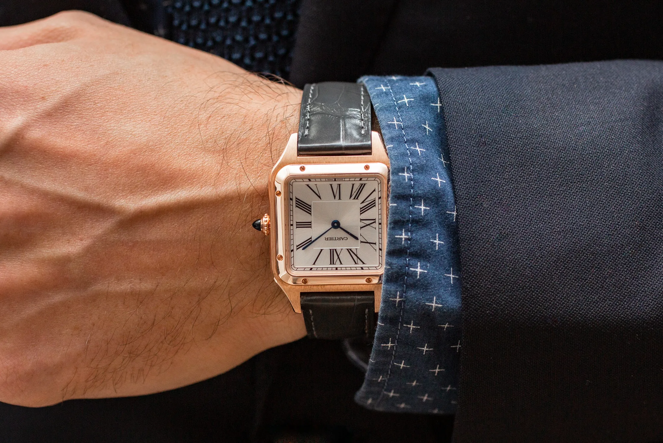 稀少 Cartier(カルティエ) Santos-Dumont Unisex Quartz Watch Santos-Dumont watch | Padani