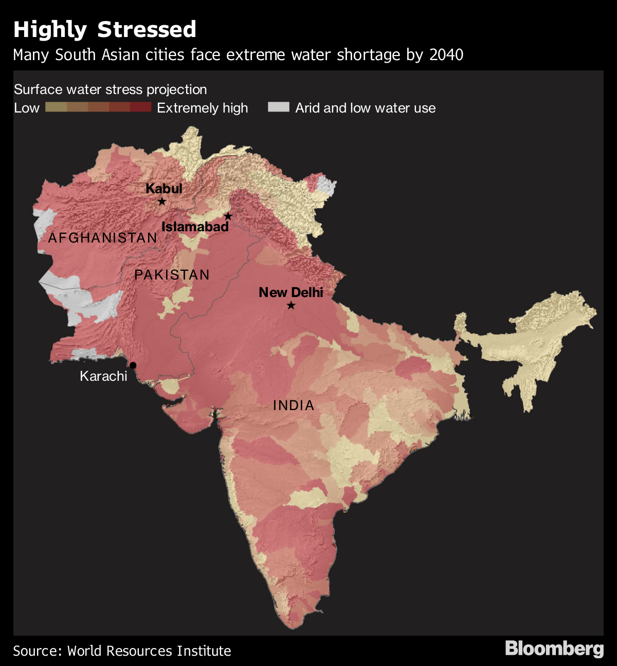 A Water Crisis Is Brewing Between South Asia’s ArchRivals Bloomberg