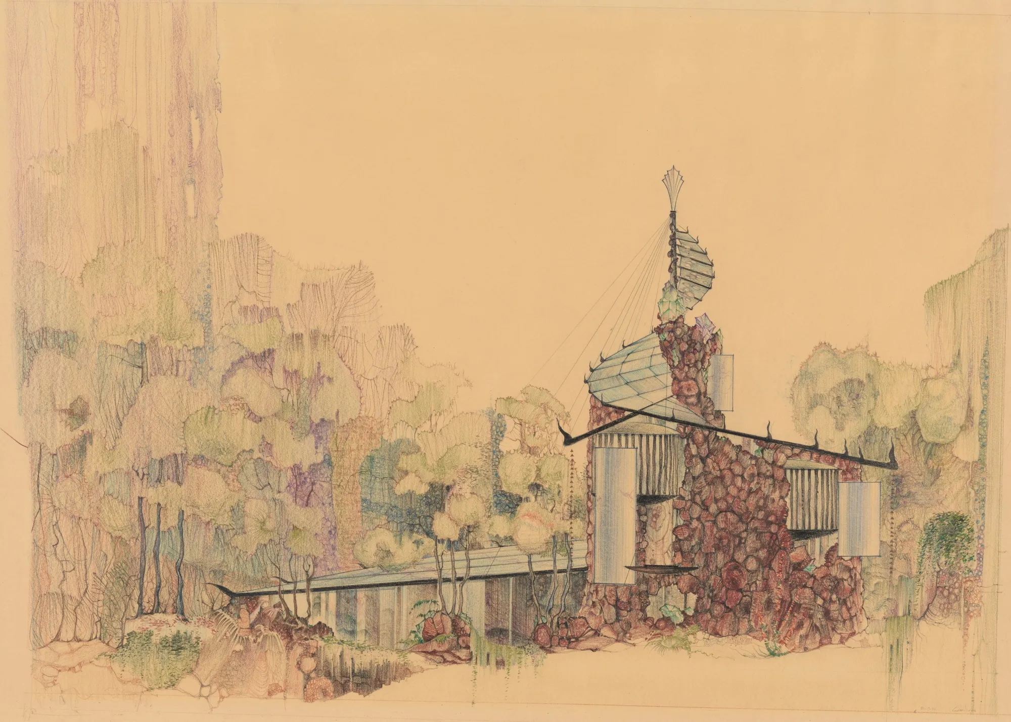 Oklahoma Architect Bruce Goff's Wild Home Designs Turned Kitsch