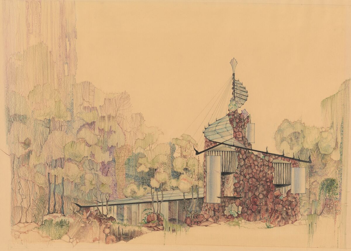Oklahoma Architect Bruce Goff's Wild Home Designs Turned Kitsch