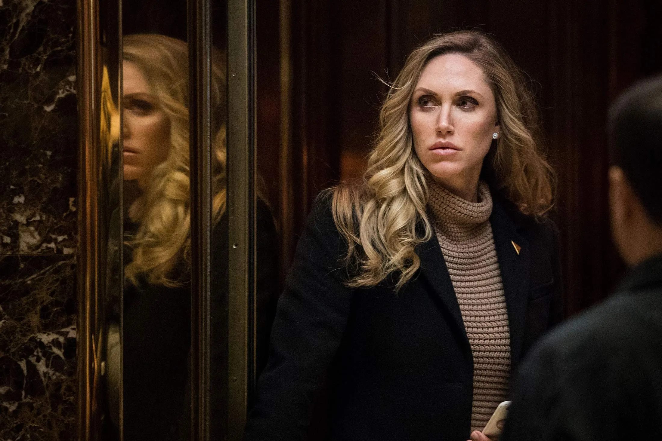 Lara Trump at Trump Tower in New York City.
