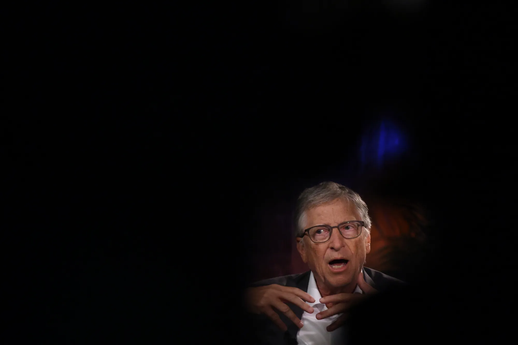 Bill Gates&nbsp;during a Bloomberg Television interview in June 2024.