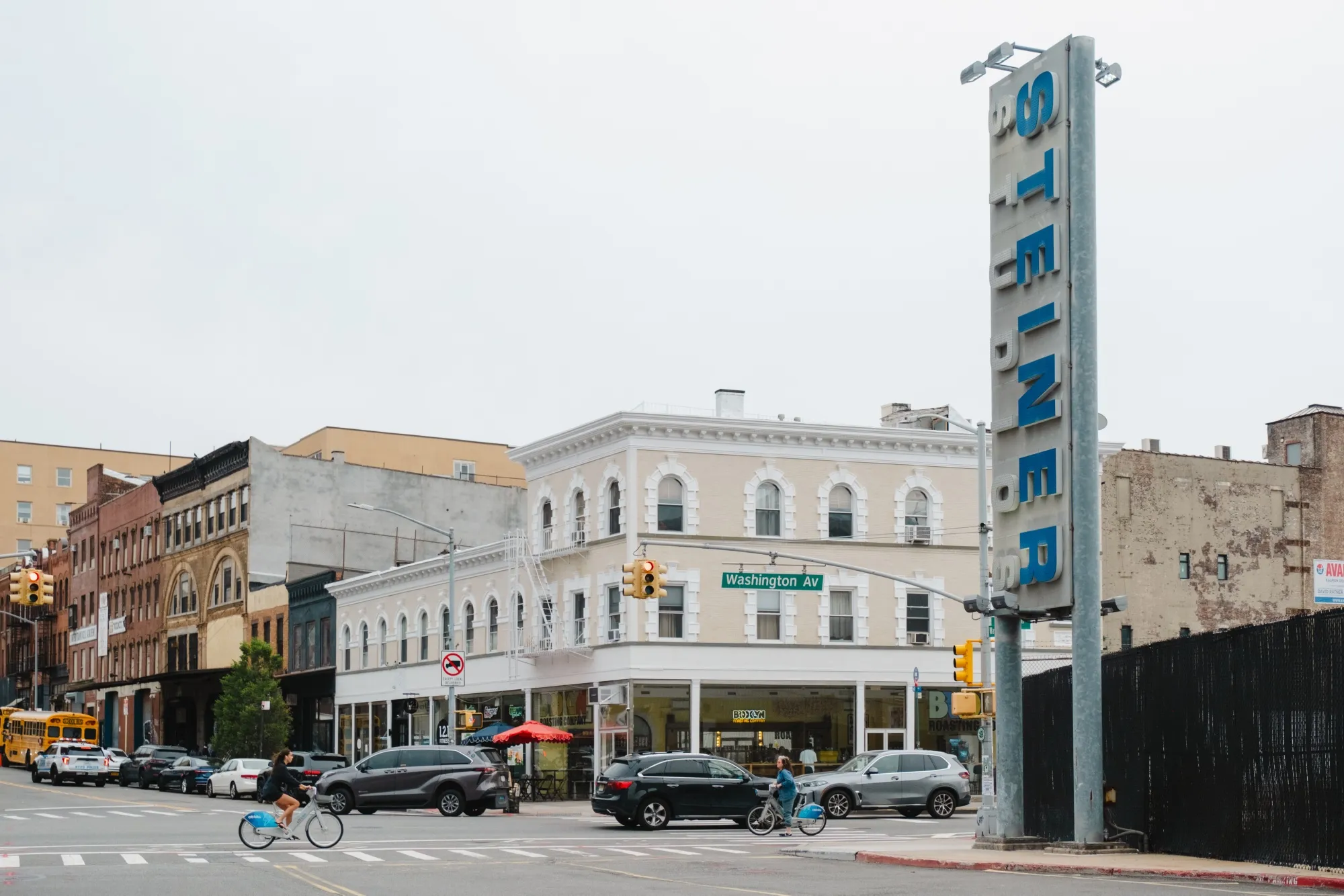 The entrance of Steiner Studios in Brooklyn.