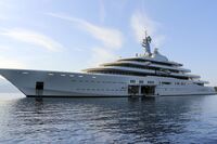 Russian billionaire Roman Abramovich’s yacht, the Eclipse.