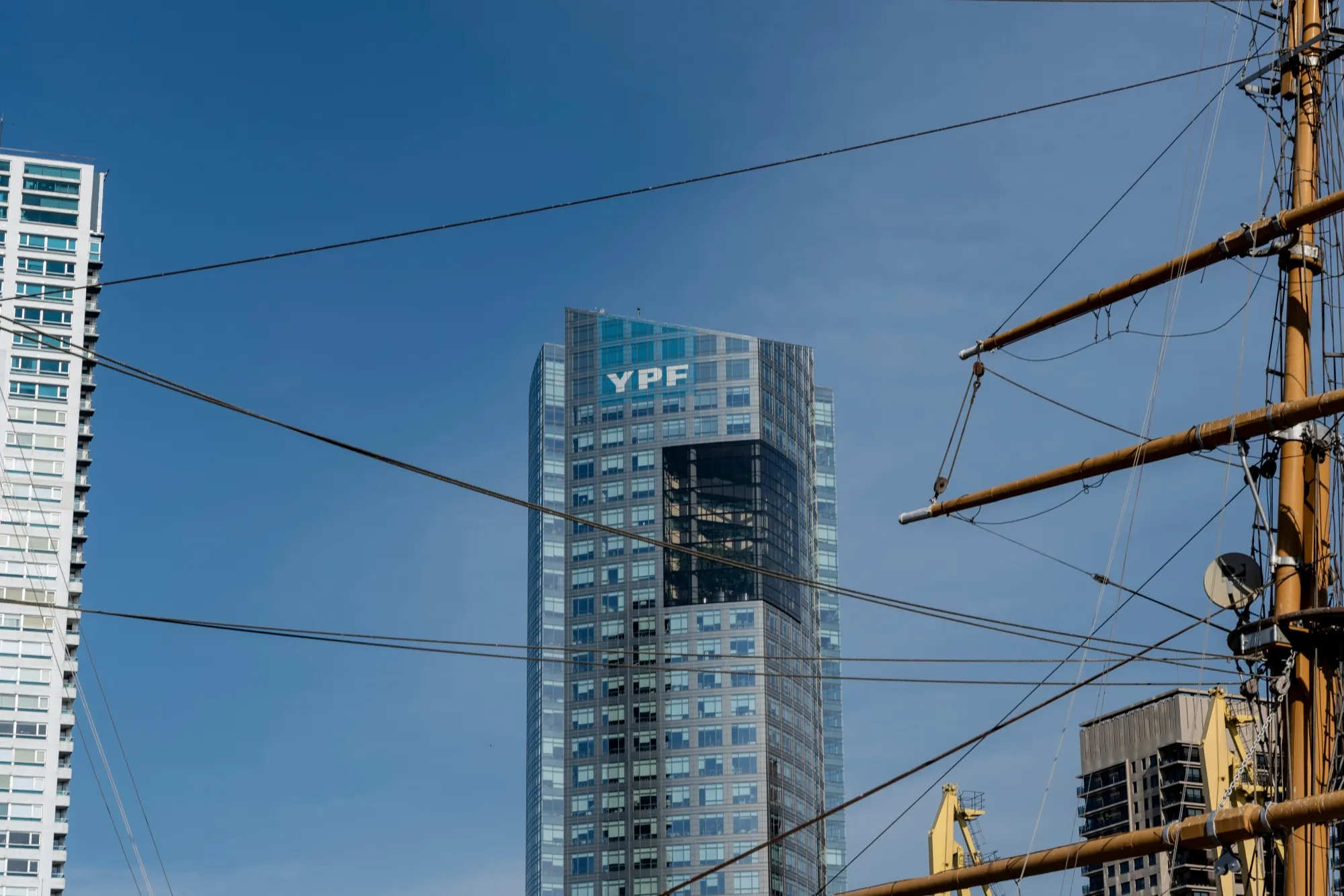 The YPF SA headquarters in Buenos Aires.