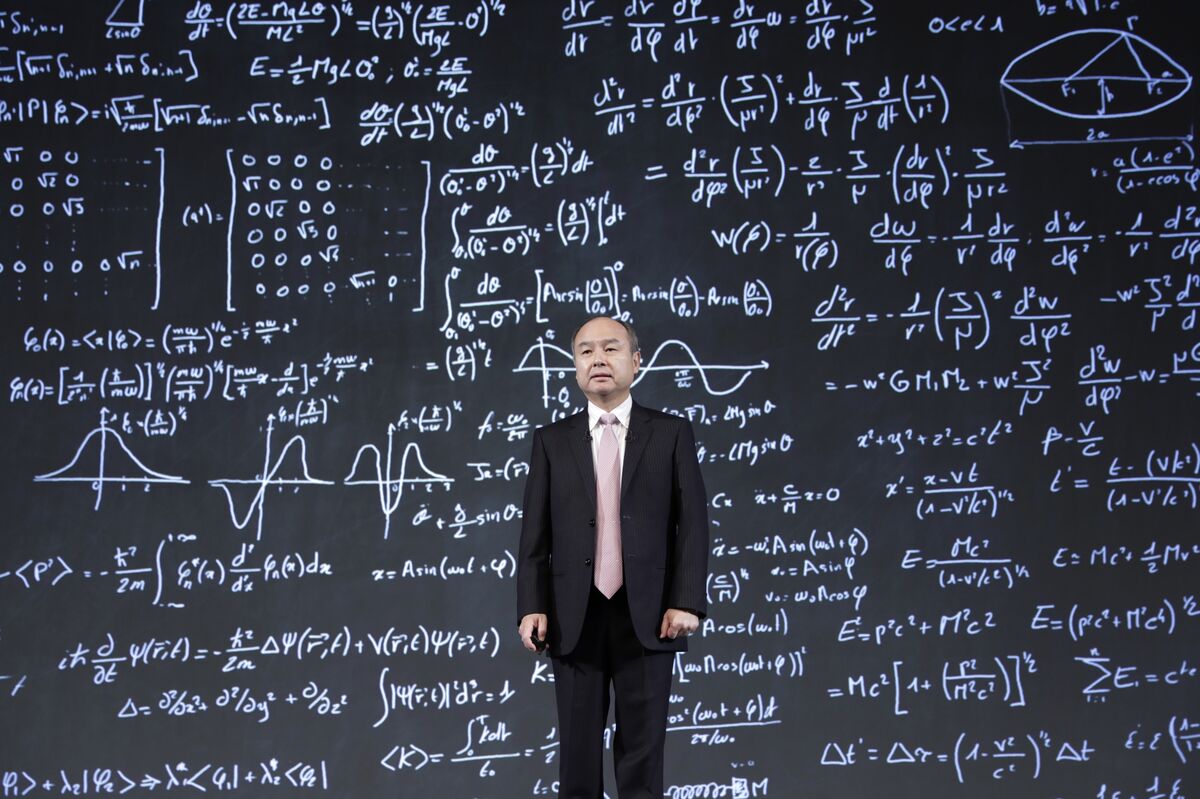 Inside The Baffling World Of Masayoshi Son S Presentations Bloomberg