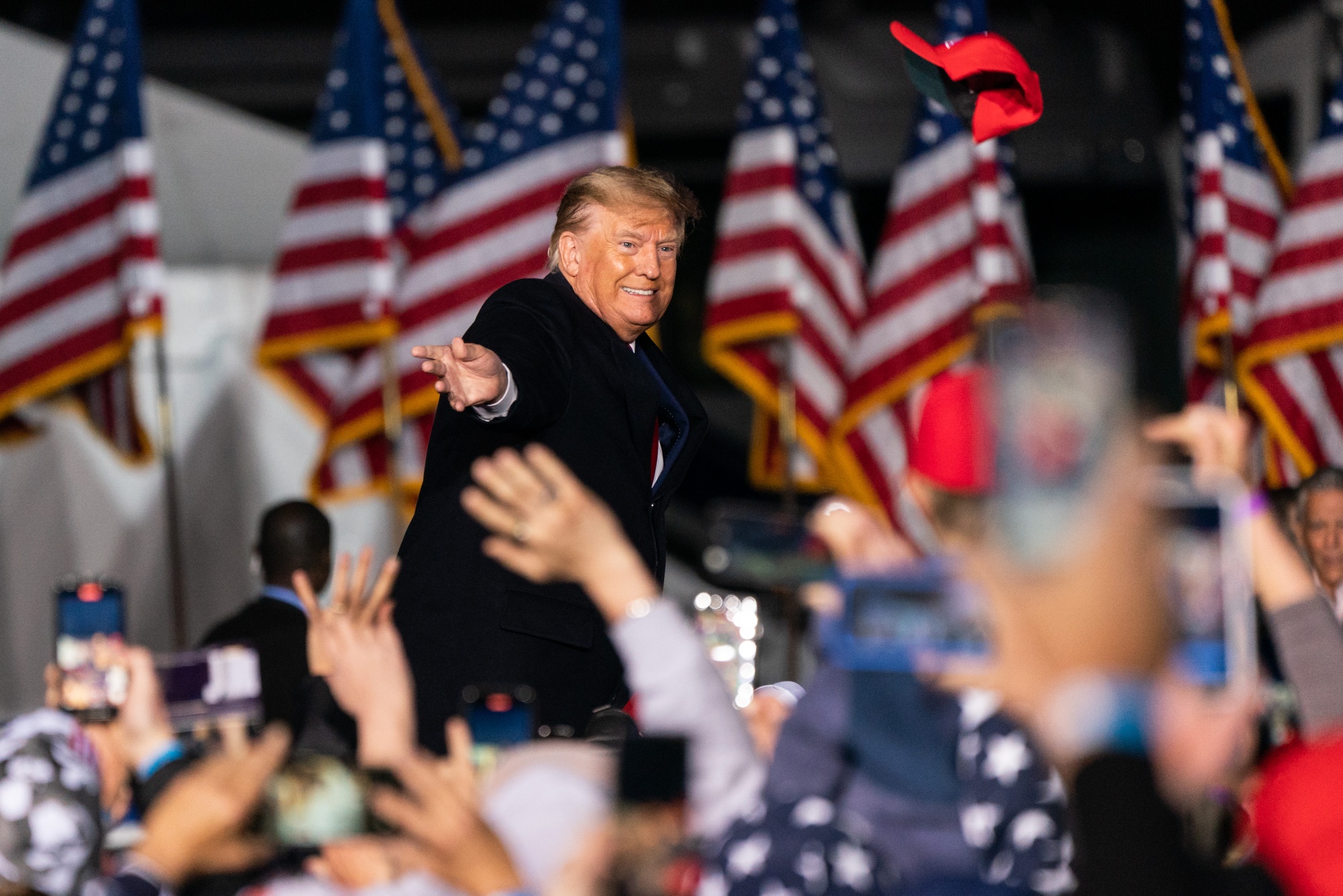 Trump Holds Georgia Rally In Effort To Retain Gop Kingmaker Role