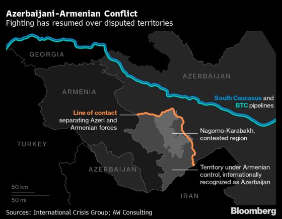 Russia Says Azerbaijan-Armenia Cease-Fire Still Not Holding