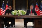 トランプ大統領と金委員長