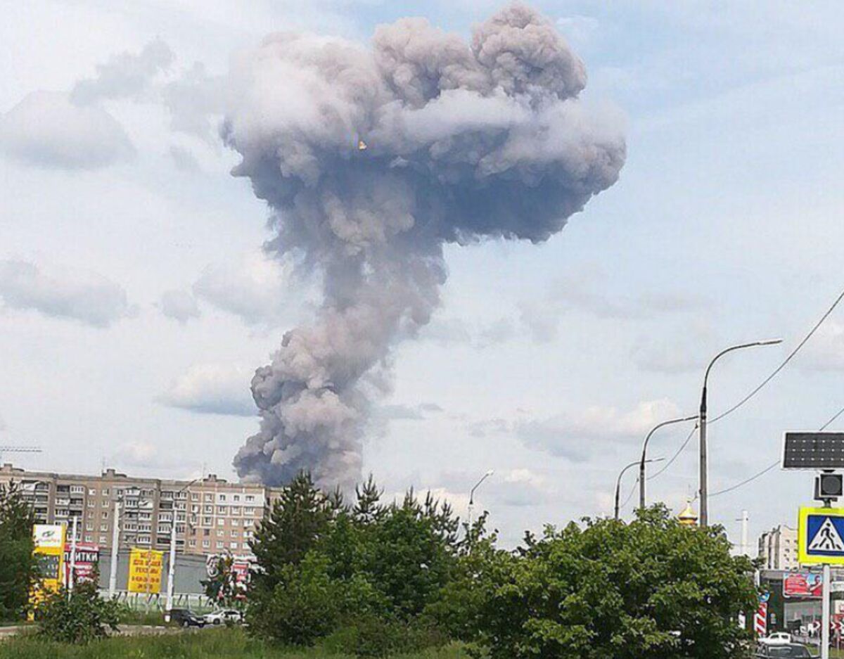 Russian Military Explosives Plant Blows Up, More Than 40 Injured