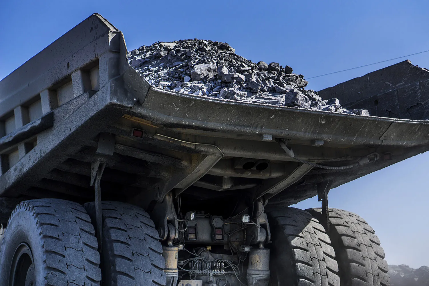 mine mining truck hp