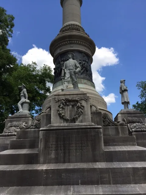 Confederate memorial in Montgomery.
