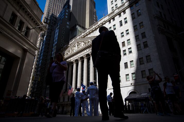 Trading On The Floor Of The NYSE As Stocks, Dollar Jump While China Trade Tensions Cool 