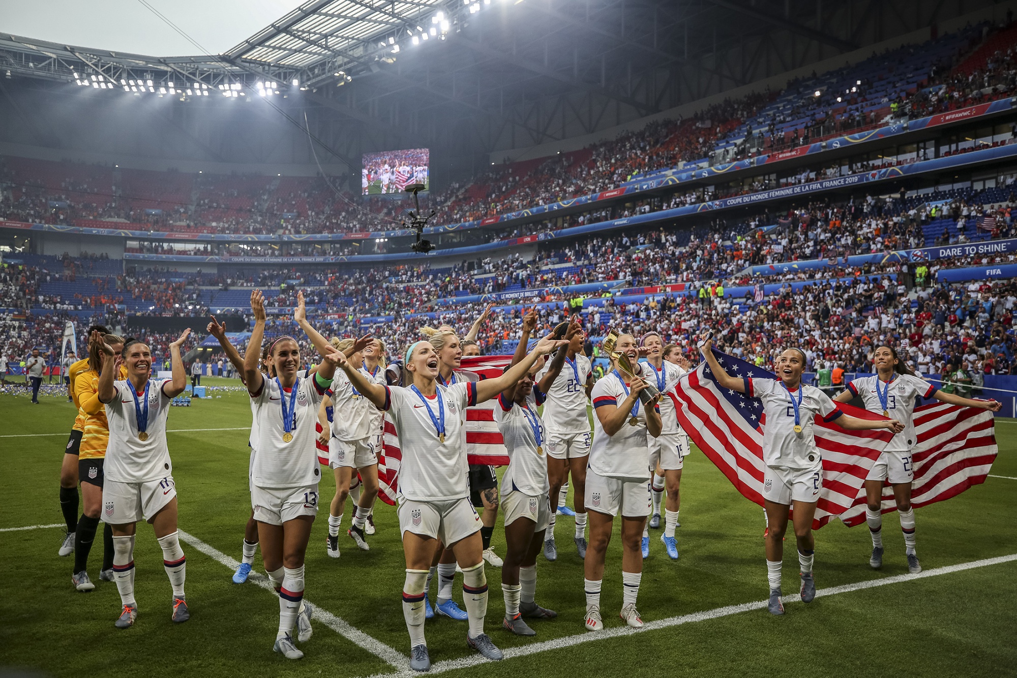 US viewership of the Women's World Cup final was higher than the men's