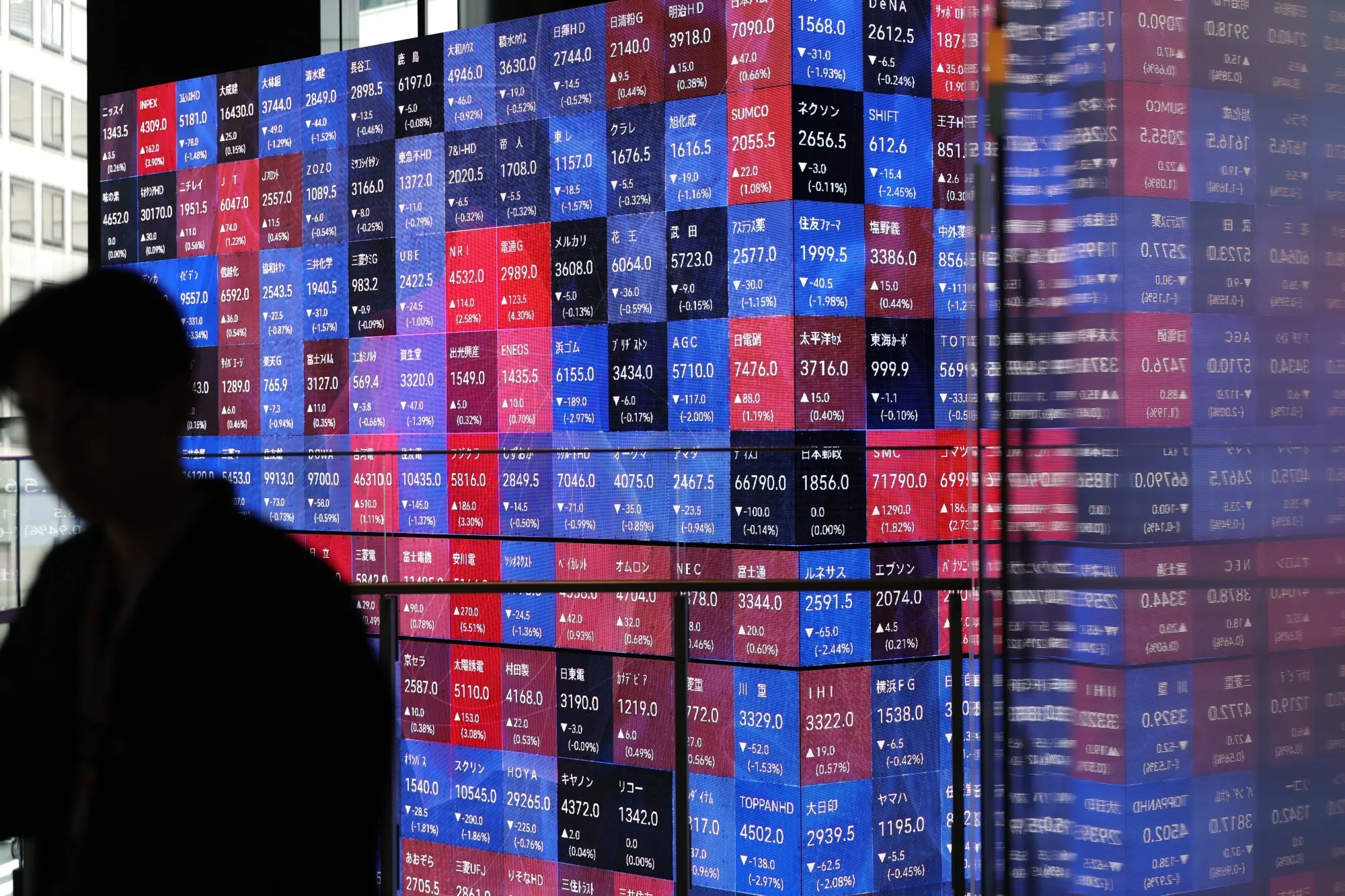 Oil surged after US President Donald Trump ordered a blockade of the Strait of Hormuz.