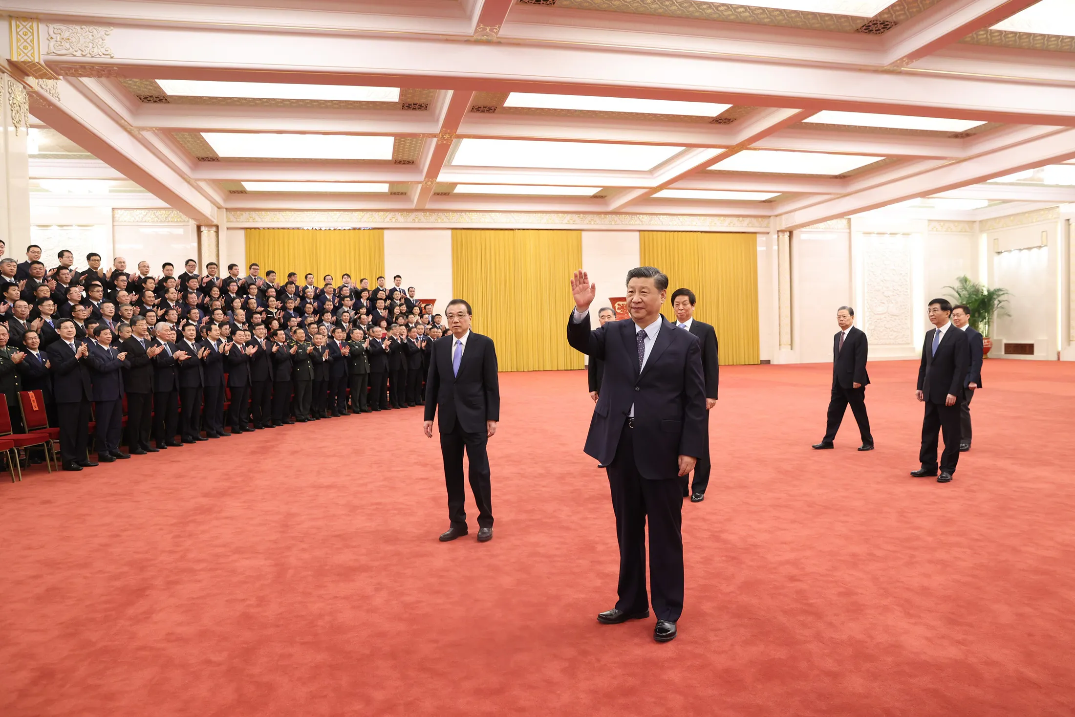 Xi Jinping in Beijing on Feb. 22.&nbsp;Xi has made fighting poverty one of his main goals since becoming leader of the ruling Communist Party in late 2012.&nbsp;