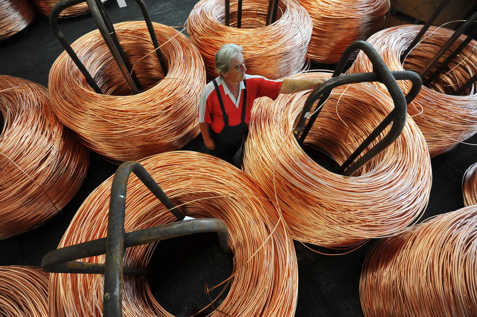 Copper Wire Manufacture At RTB Bor Copper Mine