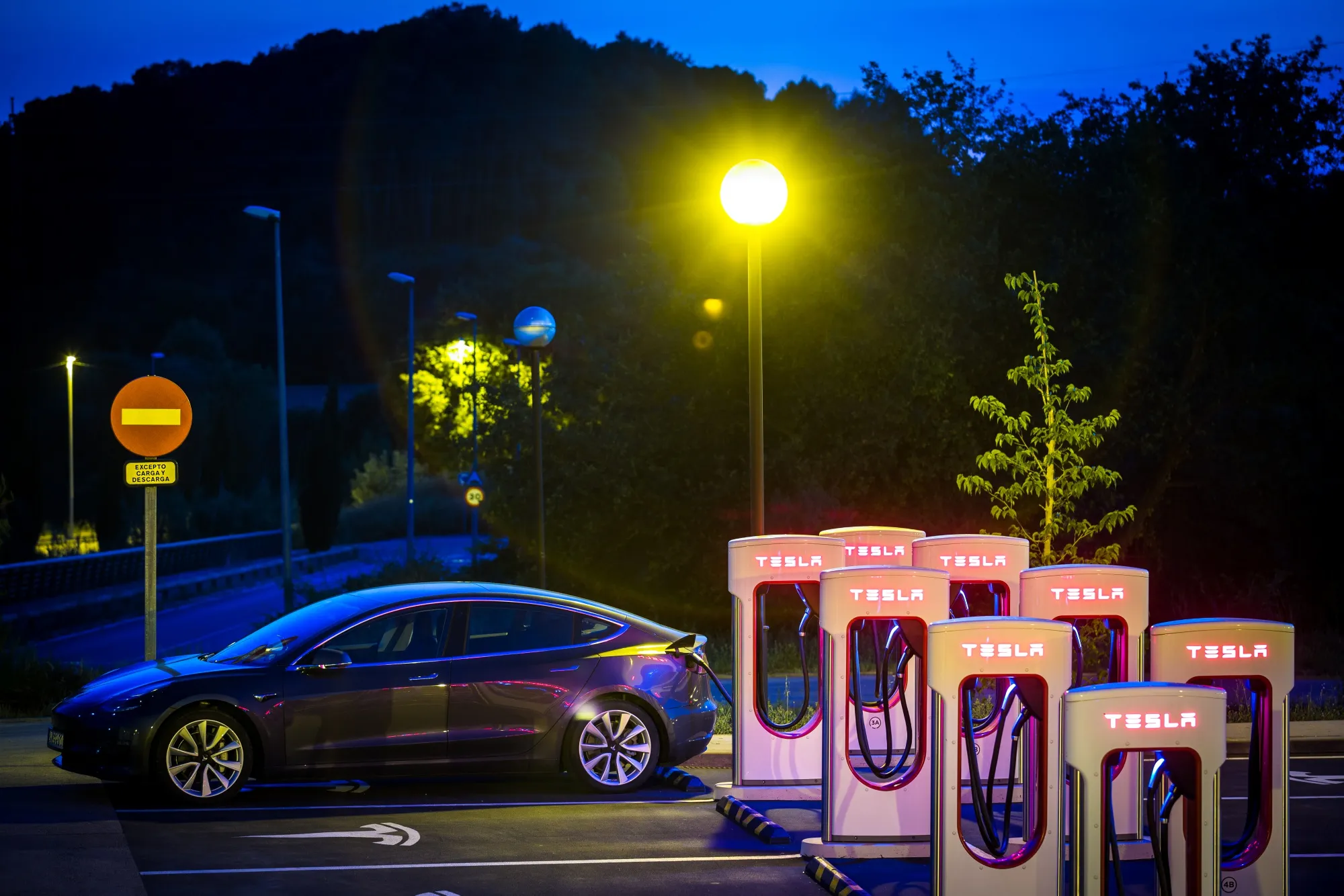 Supercharging Stations As Tesla Inc. Readies Production Boost