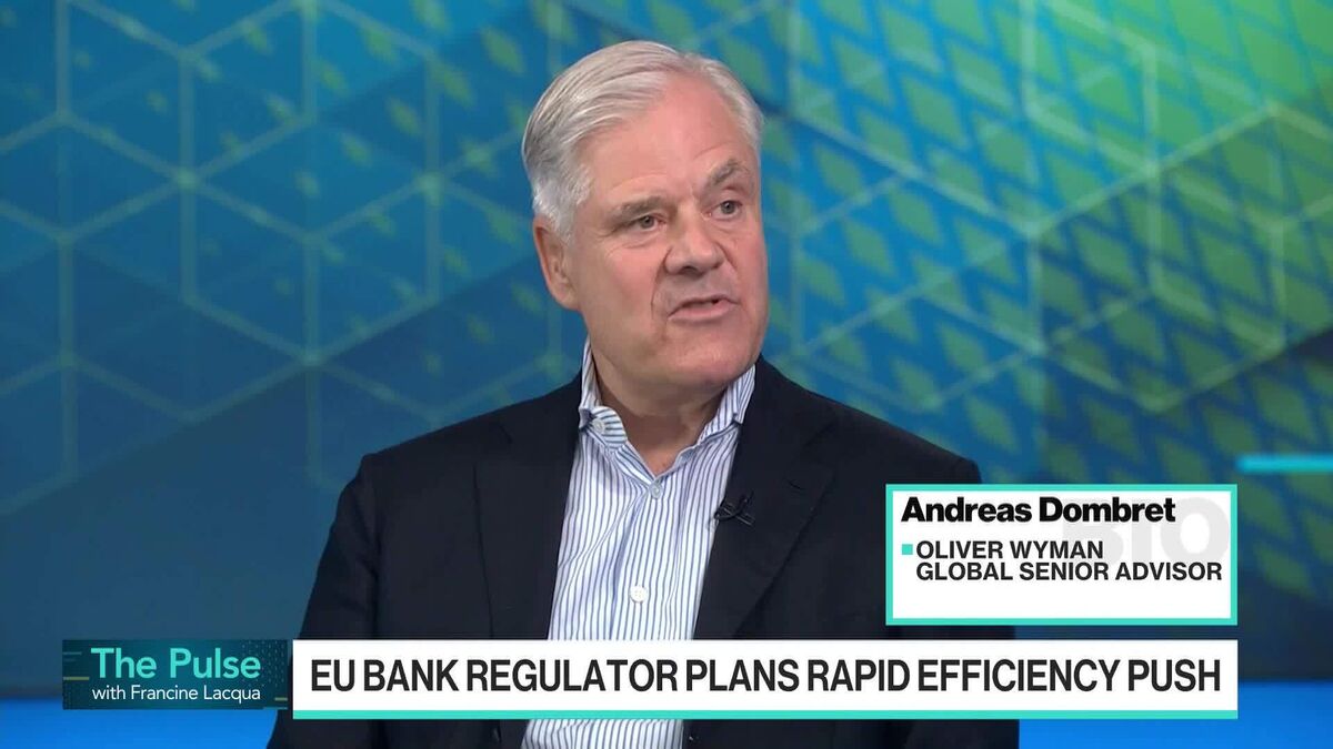 Ex-ECB Dombret on Rate Path, Europe Banking Consolidation