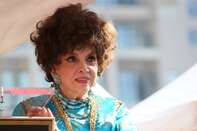 Gina Lollobrigida Honored With Star On The Hollywood Walk Of Fame