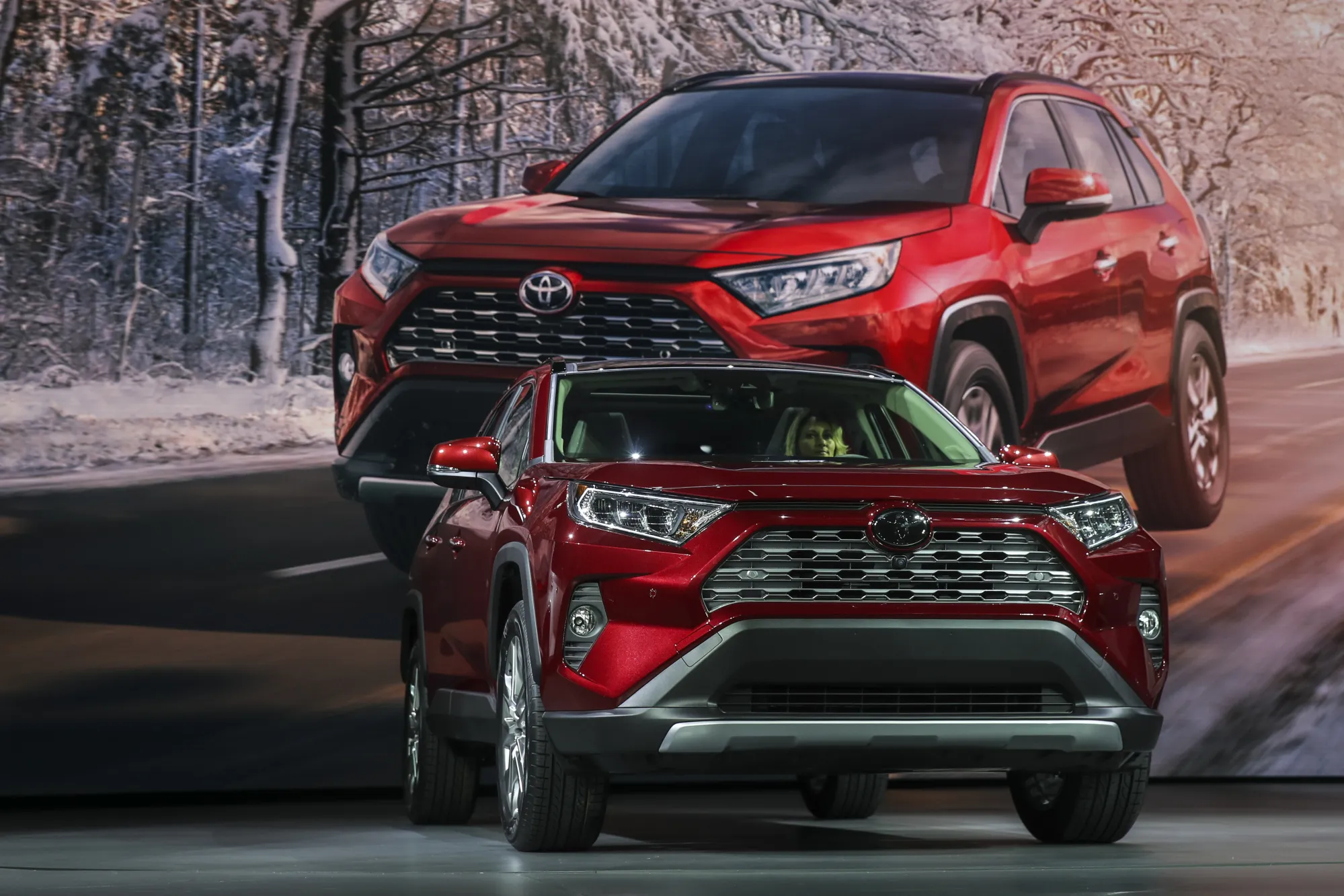 Models such as the RAV4&nbsp;helped Toyota post record sales in the U.S.