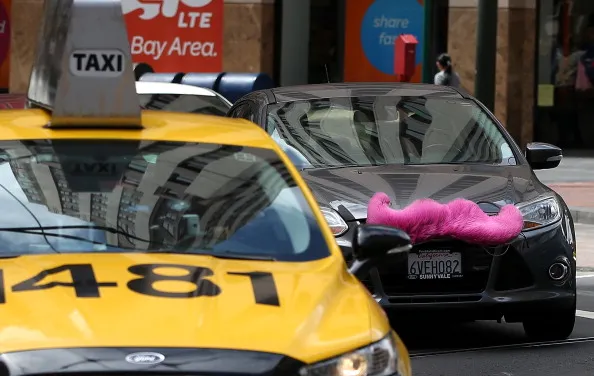 Taxi rivals looming.

