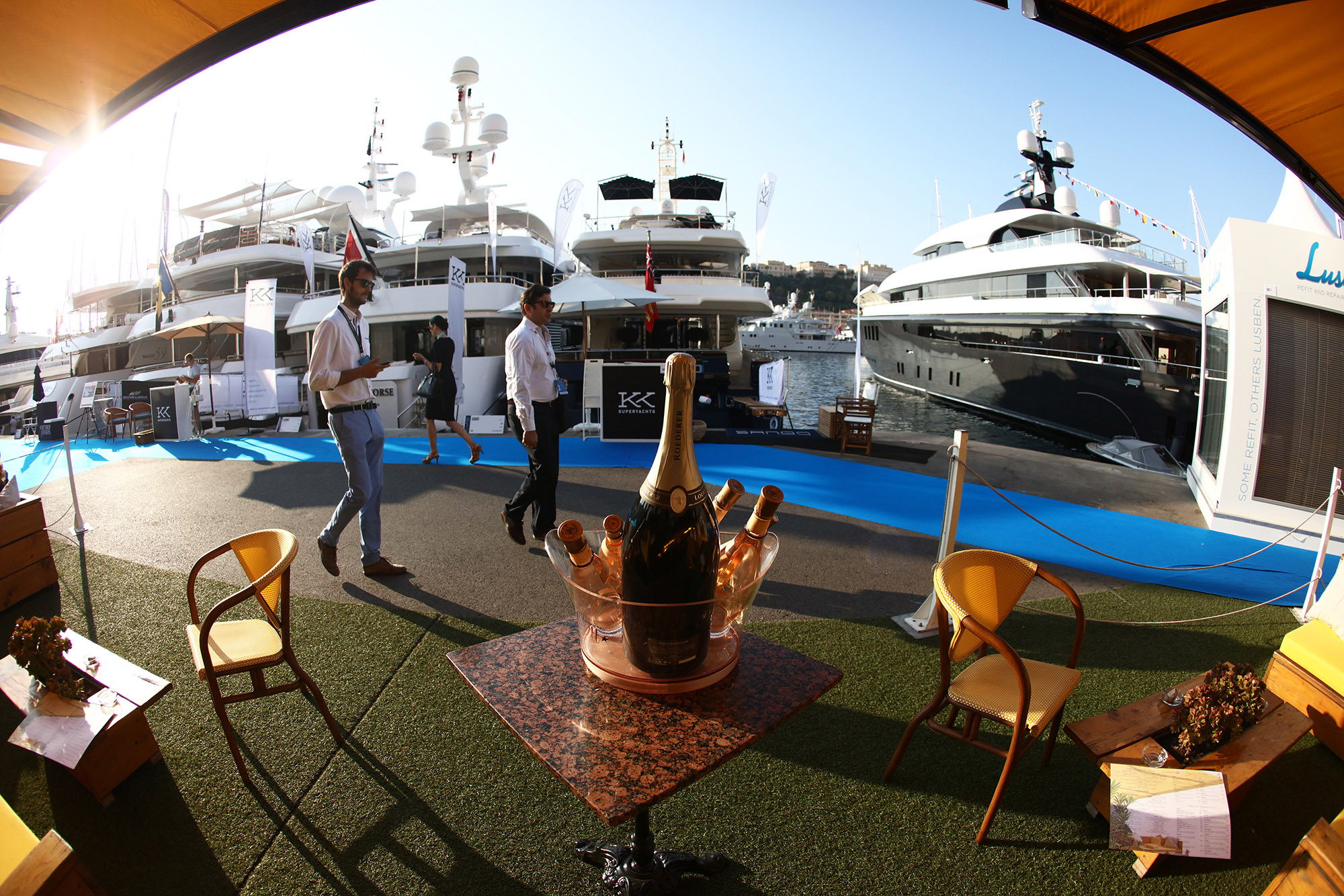 Luxury Yachts At The 2016 Monaco Yacht Show