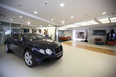 There are about 250 Bentleys on Kazakh roads. Photographer: Andrey Rudakov/Bloomberg