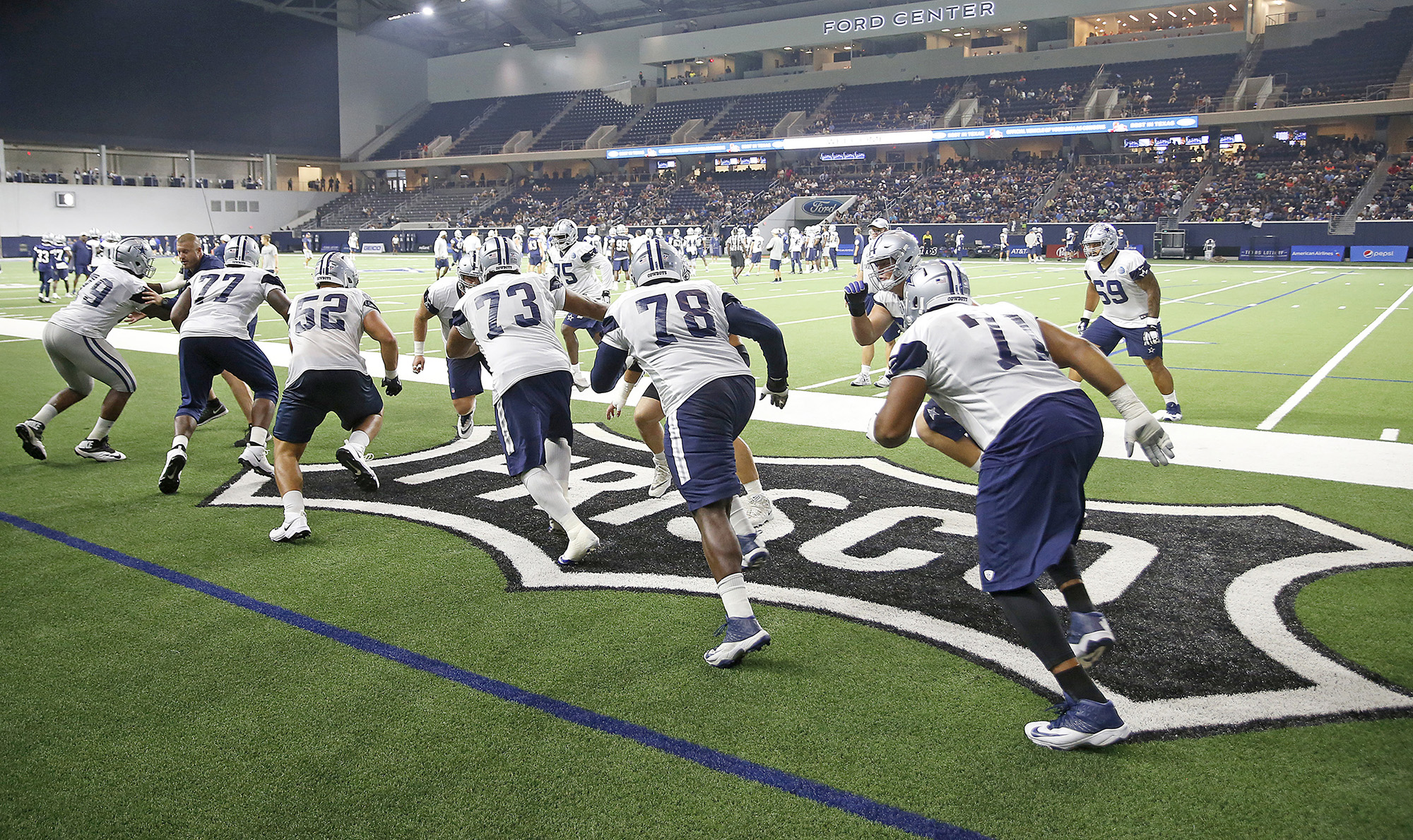 Frisco Fans Flock to the The Ford Center for Cowboys Practice Sessions