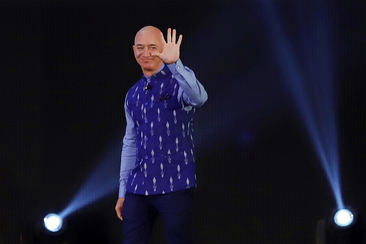 vleo stock price jeff bezos