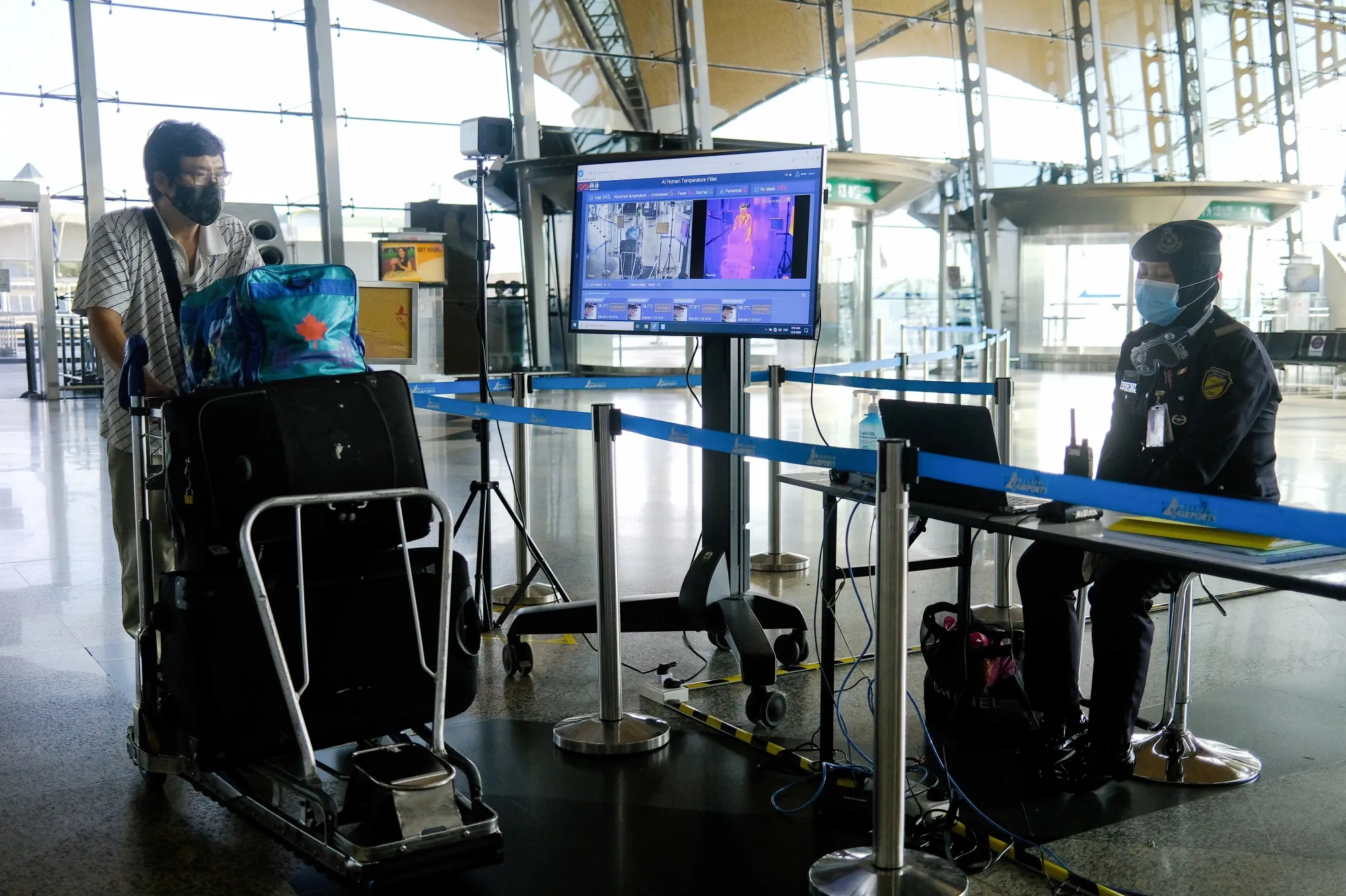 Inside Kuala Lumpur International Airport as Lockdown Eased