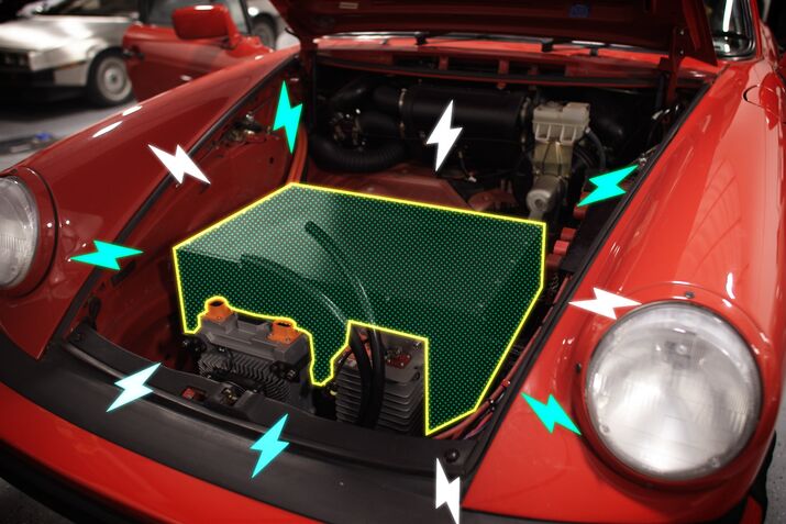 The Shop Where High-End Classic Cars Go Electric