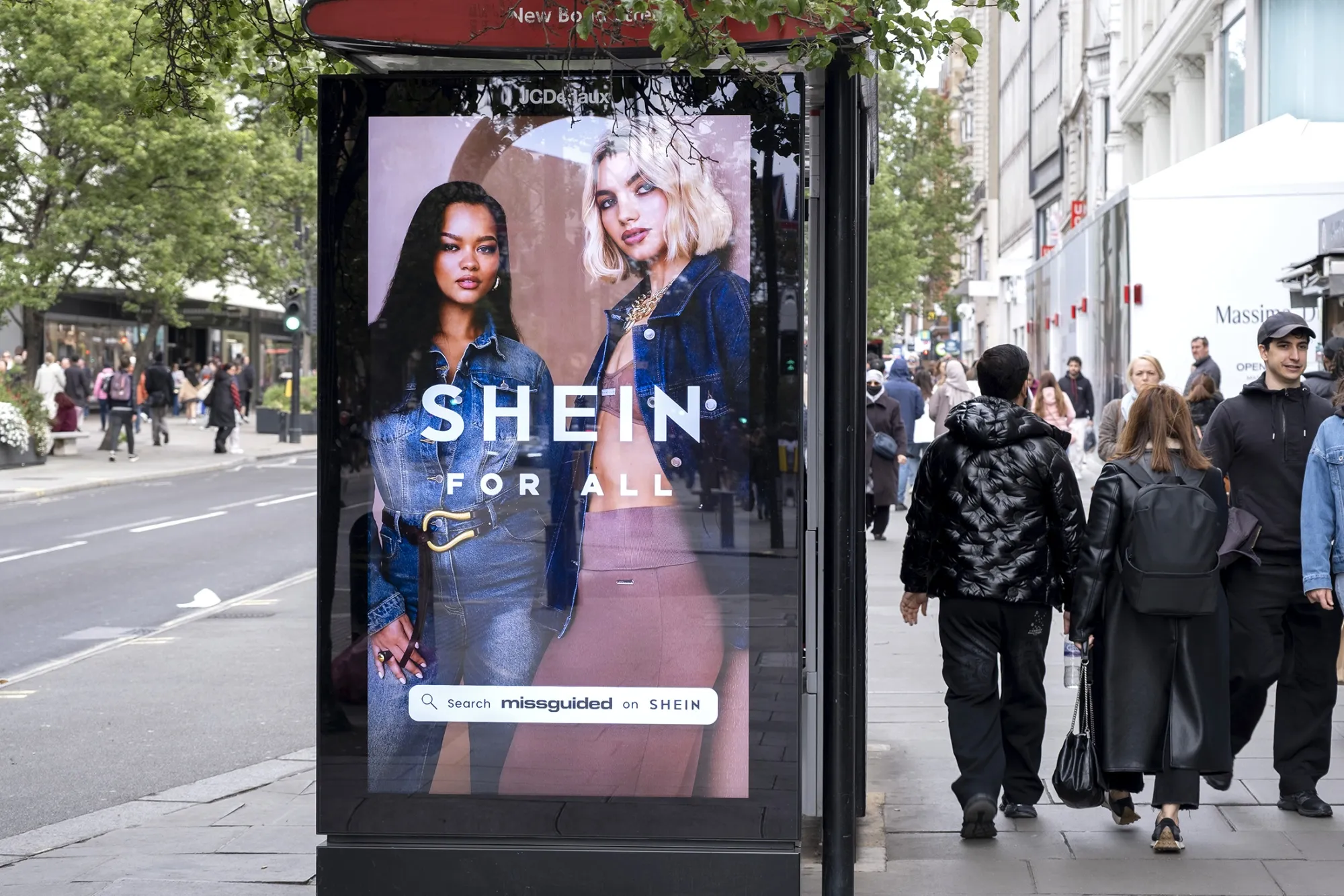 Shein Advertising In London