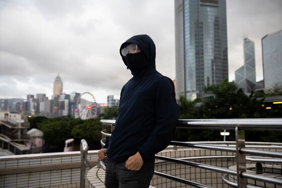 Hong Kong Protester Who Defaced the City Emblem Is Still Angry