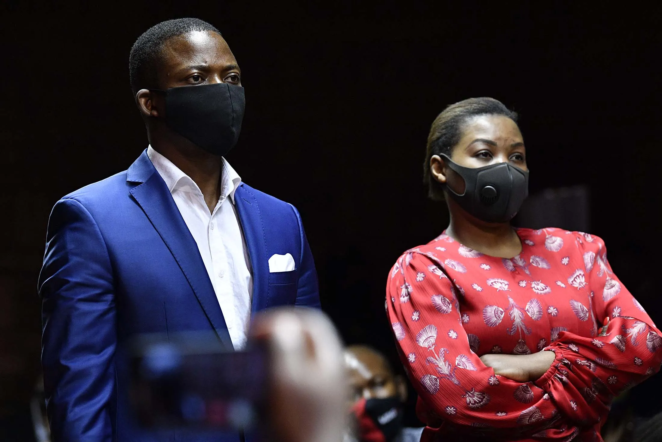 Shepherd Bushiri&nbsp;and his wife Mary appear at Pretoria Magistrate's Court on Nov.&nbsp;4.