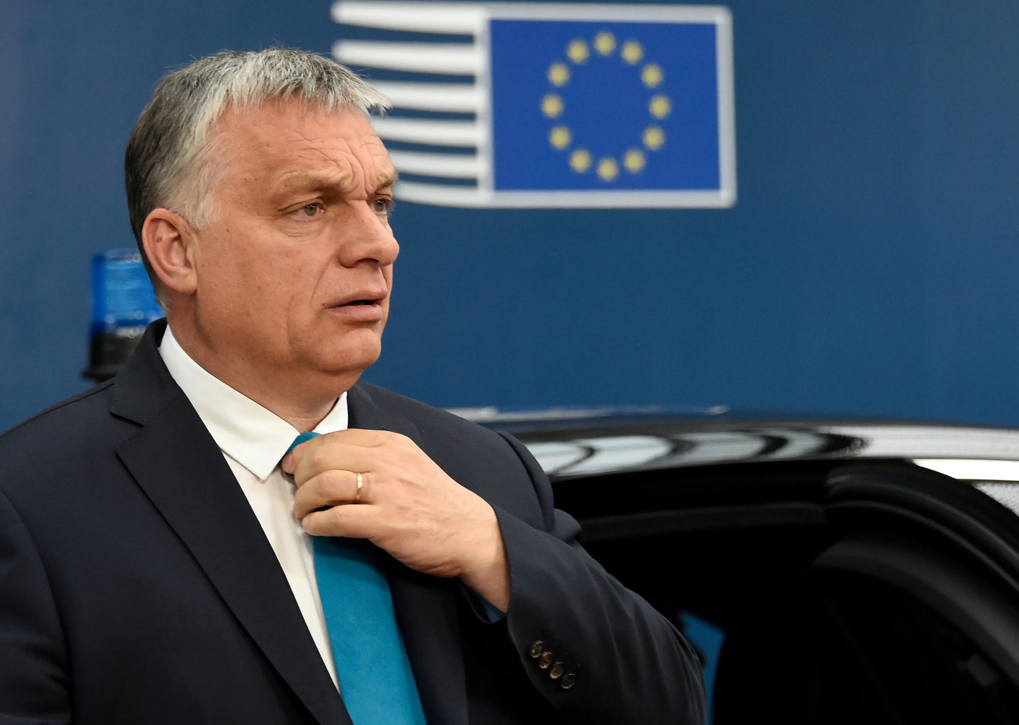 Viktor Orban in Brussels on May 28.