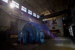 A hydroelectric turbine at the Pacific Gas & Electric Co (PG&E) Wise Powerhouse hydroelectric power plant in California.