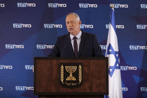 Israel’s Gantz May Need Extension on Mandate to Form Government