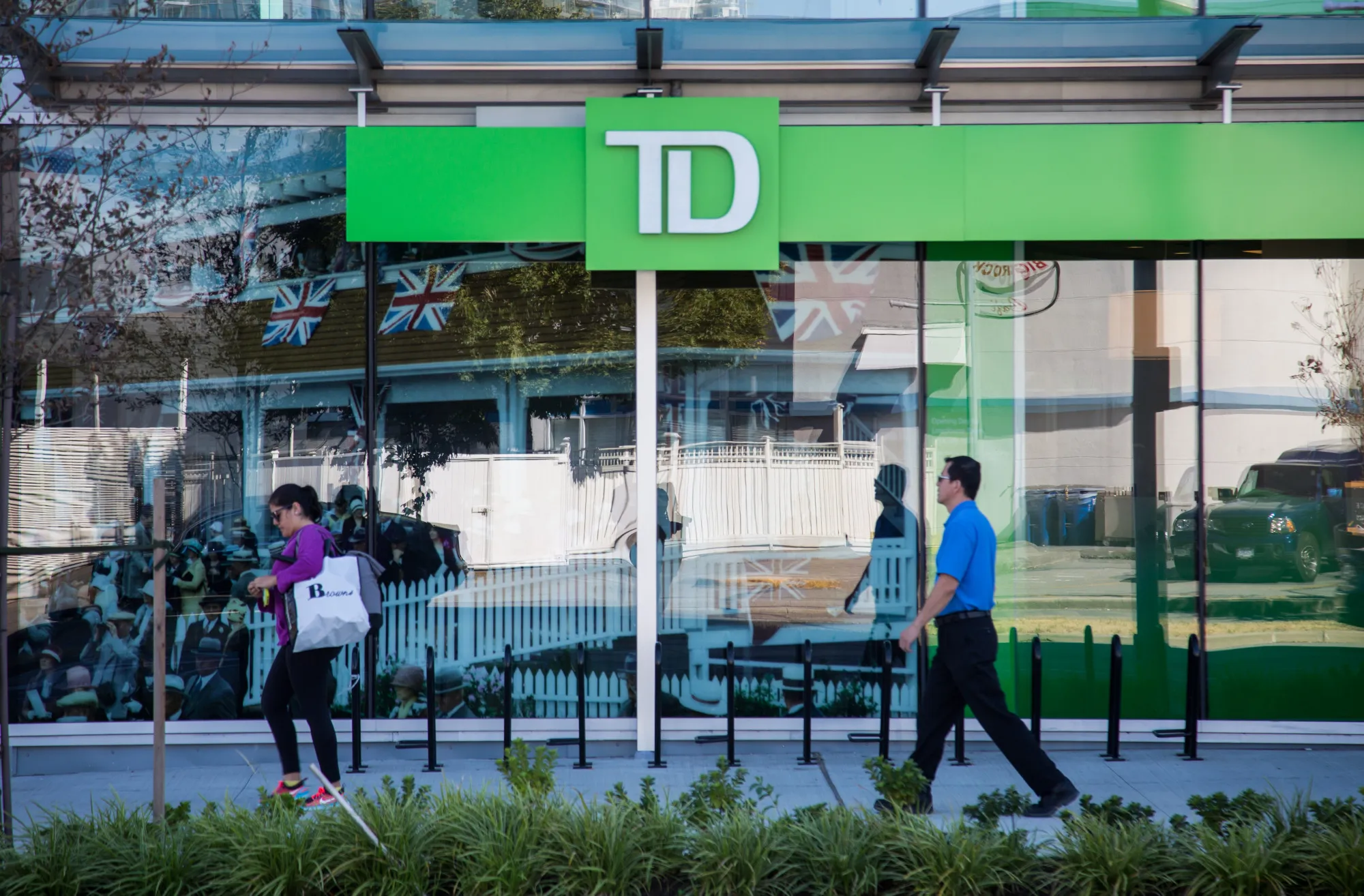 A Toronto-Dominion bank branch in Vancouver.