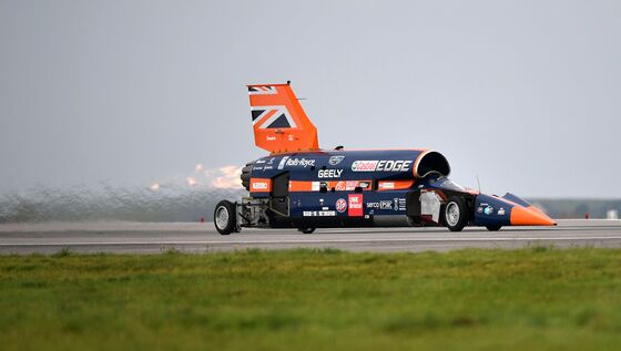 Rocket Car Puts Land Speed Record in Sight, and Maybe 1,000 Mph