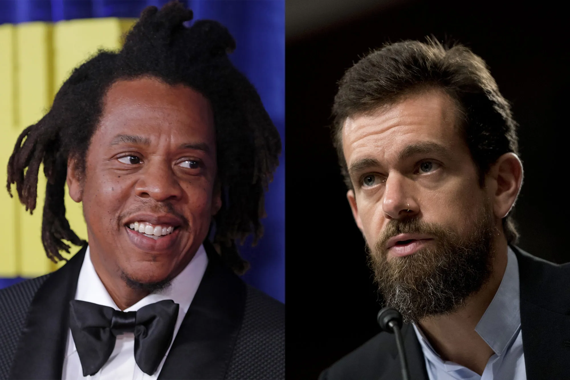 Jay-Z and Jack Dorsey