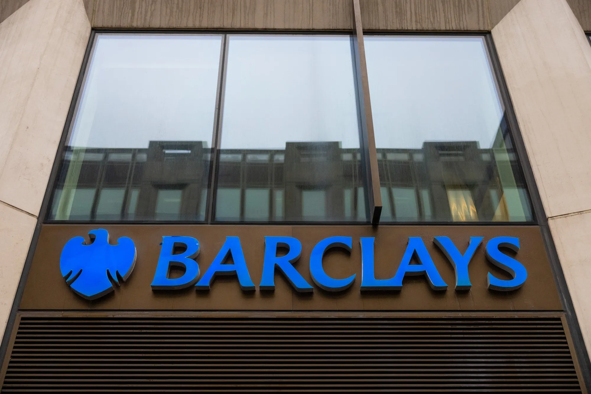 Barclays Plc bank branch in London.