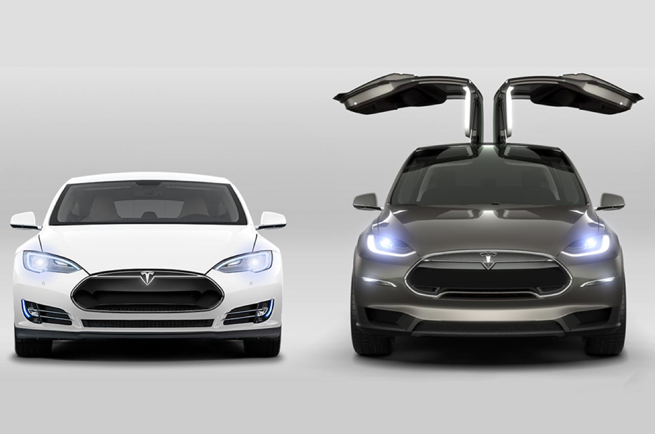 Tesla's Model S and Model X. Source: Tesla Motors