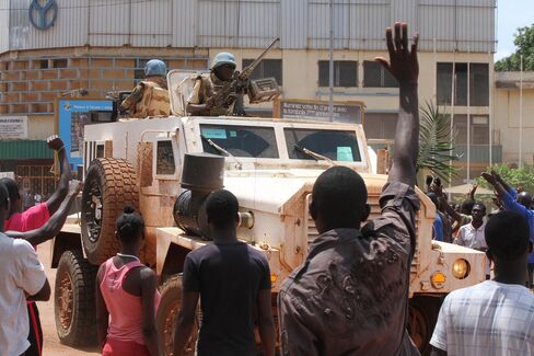 Anti-government protest in Bangui