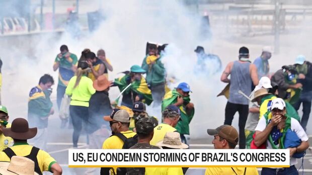 Bolsonaro supporters storm Brazil's presidential palace, Congress