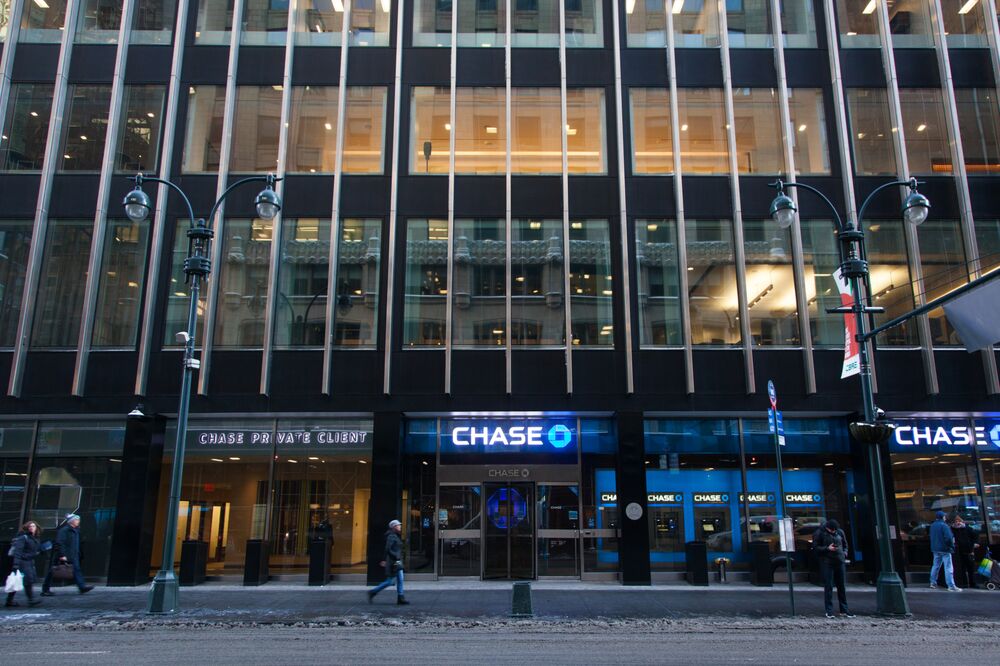 JPMorgan Chase & Co. succursale bancaria a New York.