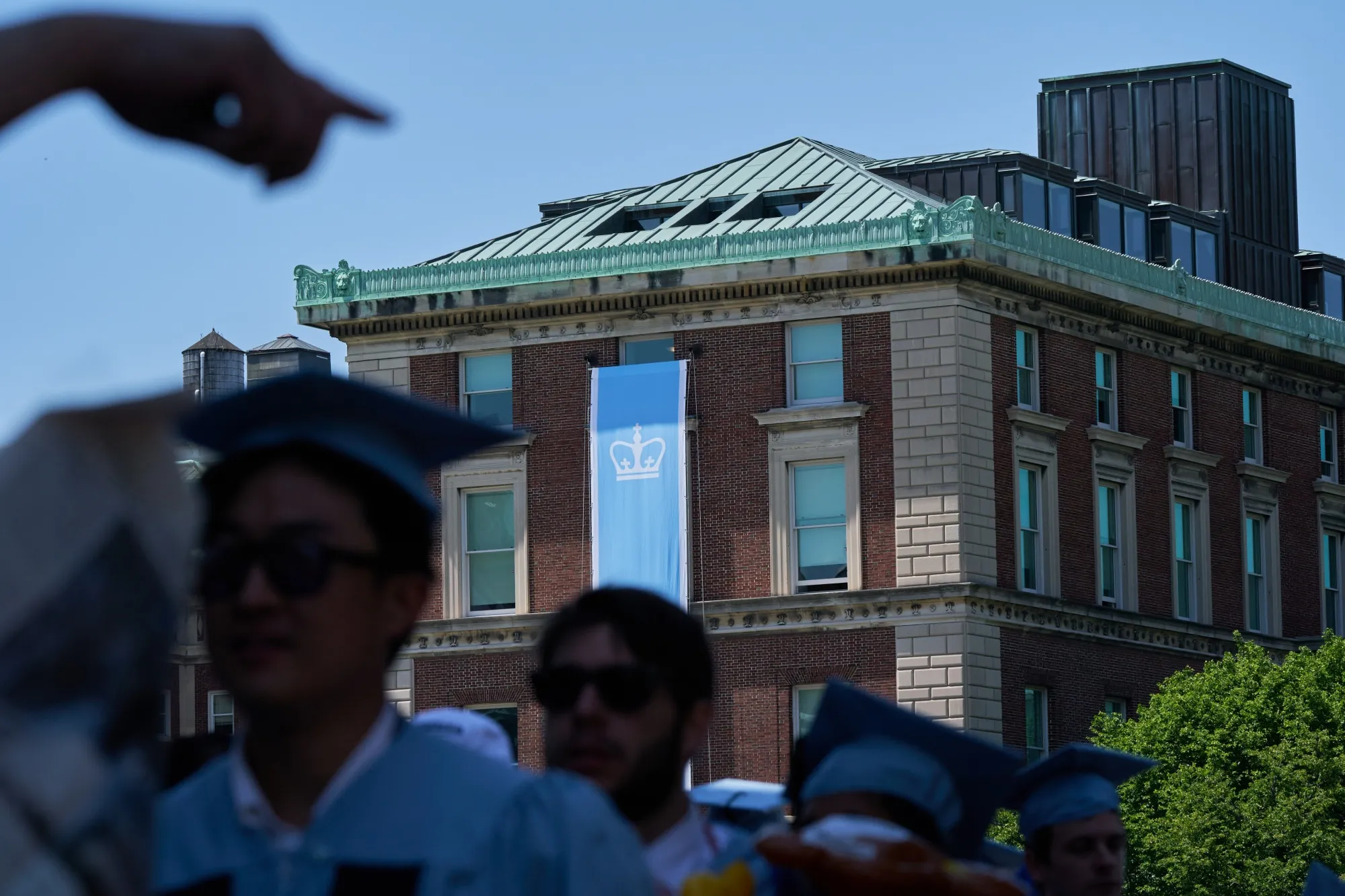 A commencement ceremony at Columbia University in New York in 2023.