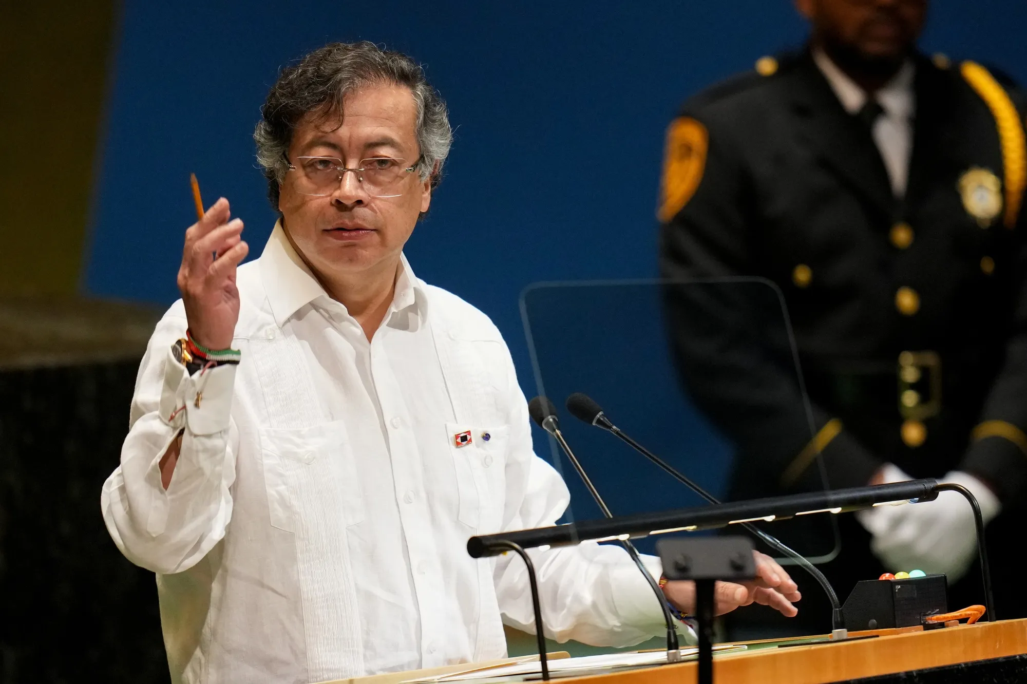 Colombia's president&nbsp;Gustavo Petro