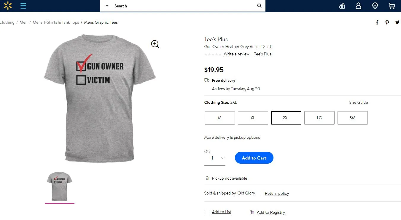 gun owner shirt